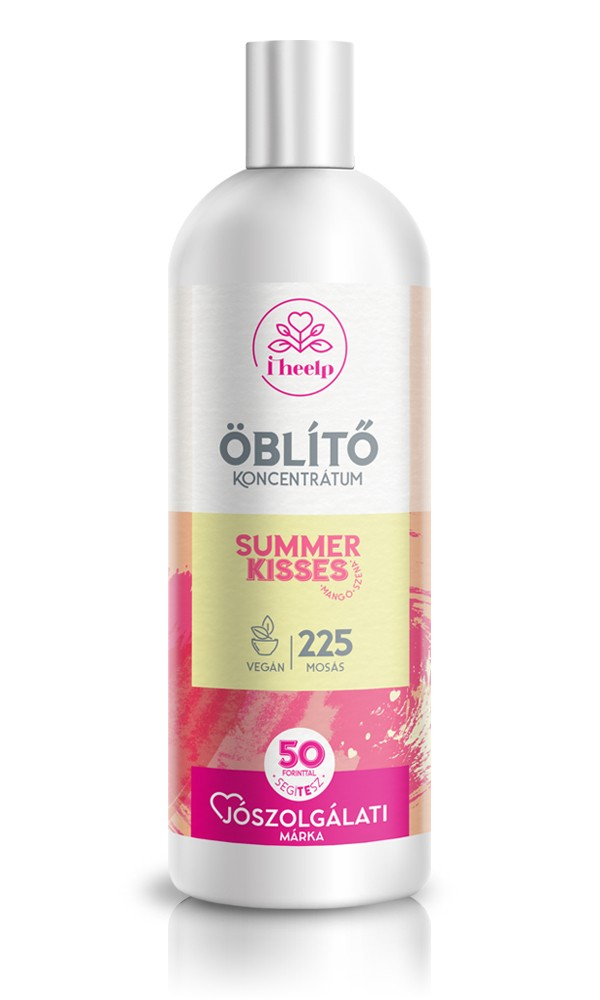 IHEELP <br> Summer Kisses öblítő koncentrátum <br> mangó-széna illattal <br> 1000 ml