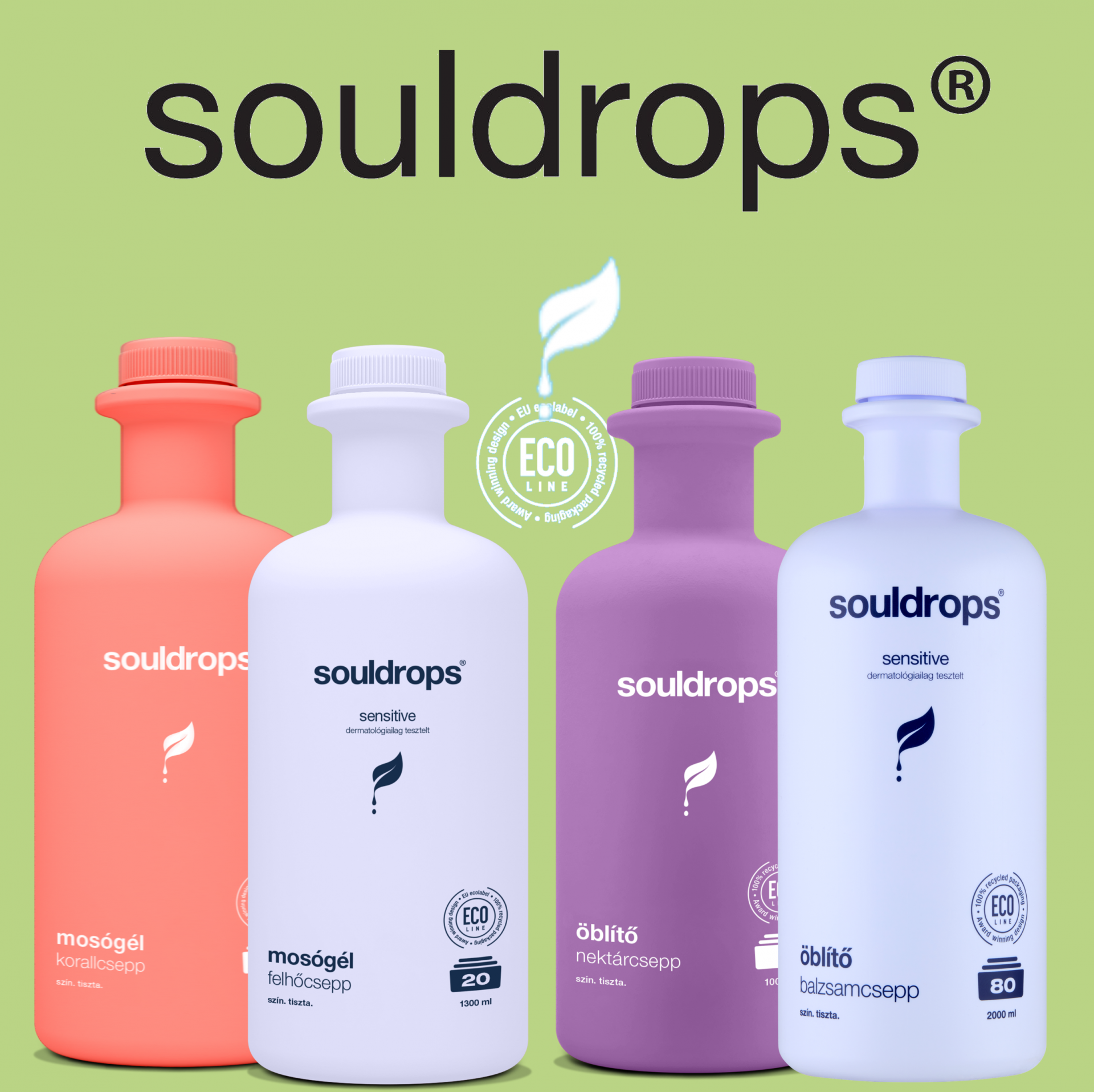 Souldrops folyékony mosószer nagy csomag