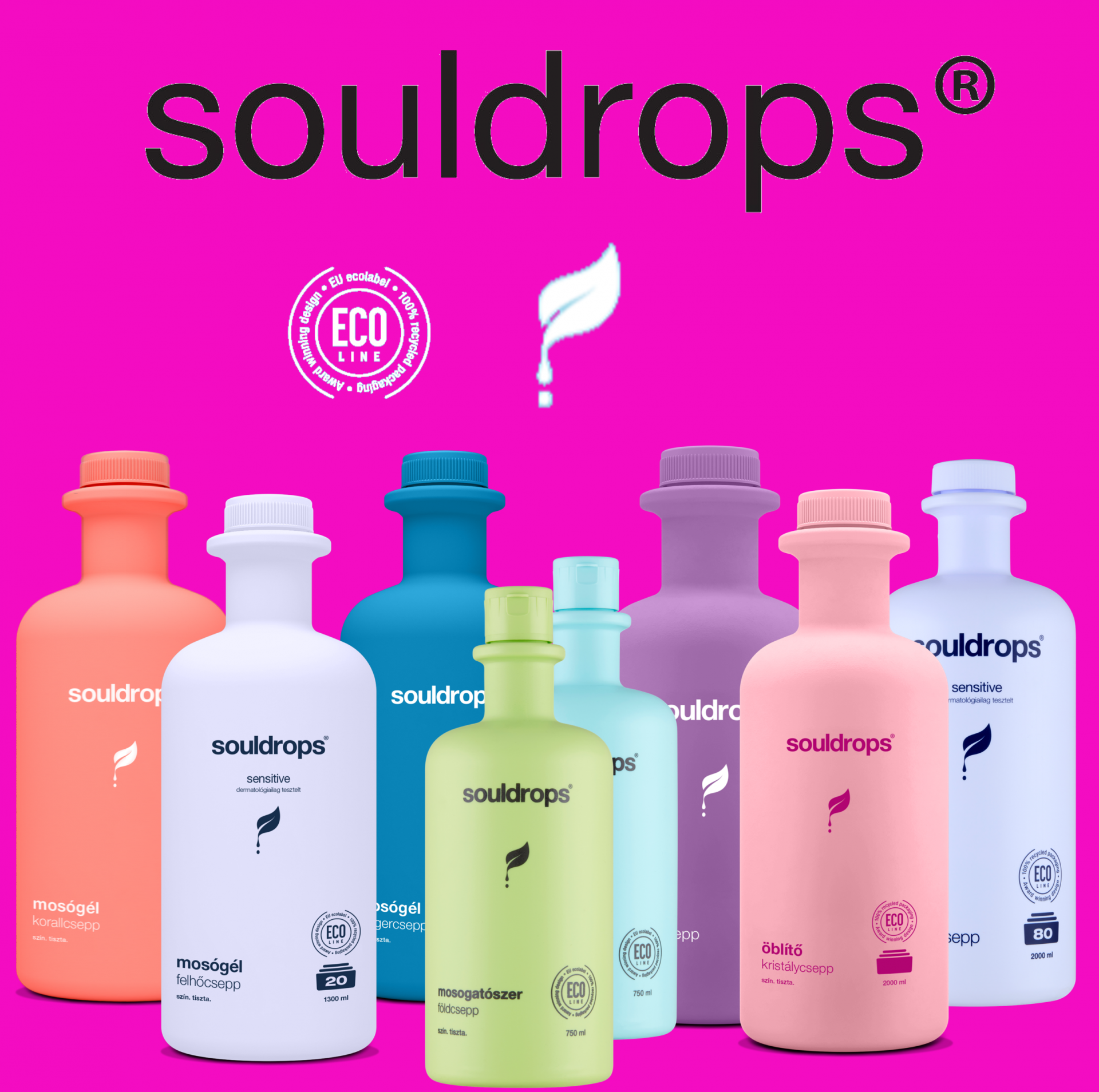 Souldrops folyékony mosószer extra csomag