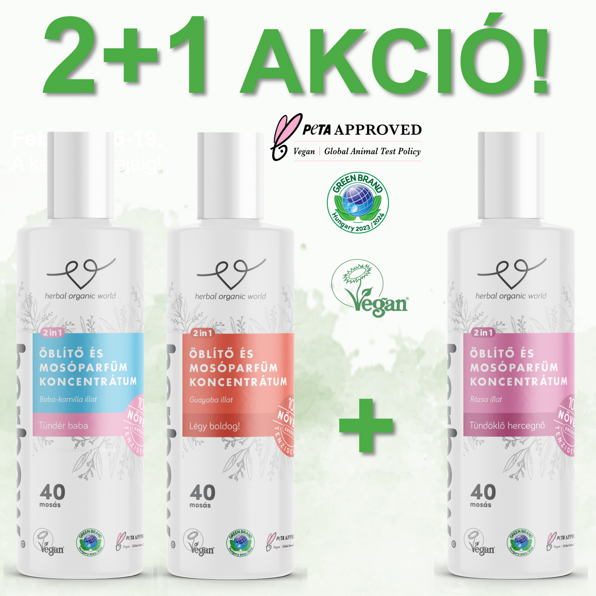 Mosóparfüm 200ml 2+1 AKCIÓ