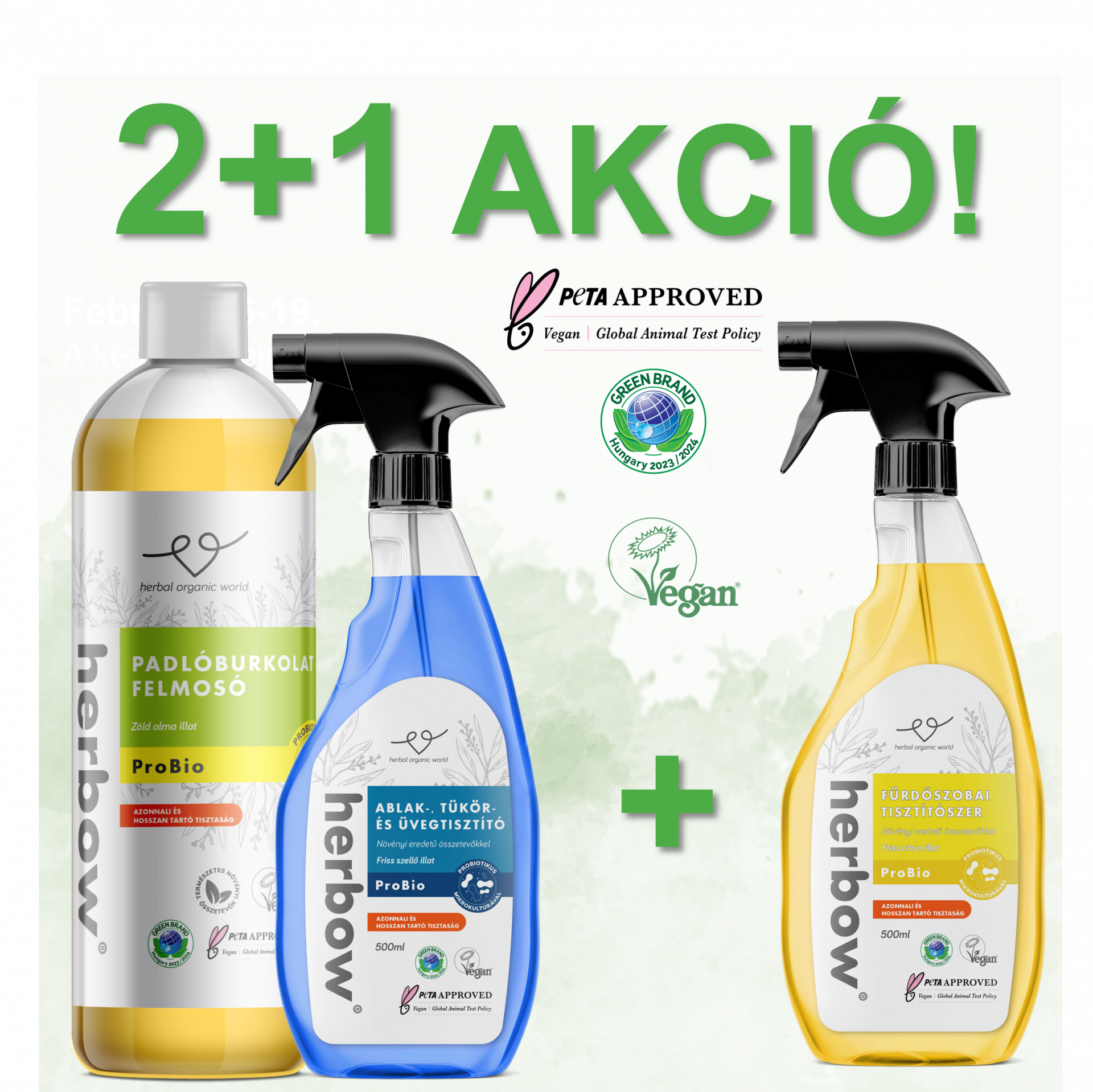 HERBOW PROBIOTIKUS TISZTÍTÓSZEREK 2+1 AKCIÓ!!!