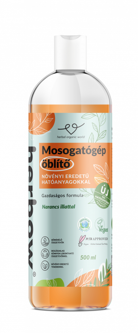 HERBOW MOSOGATÓGÉP ÖBLÍTŐ Narancs illattal 500 ml