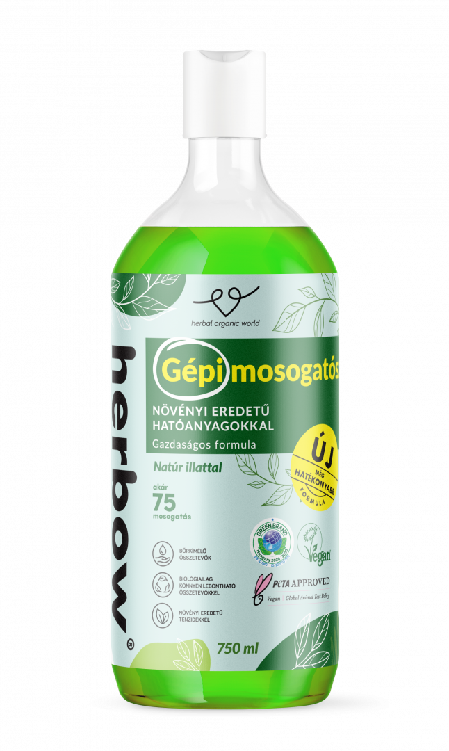 HERBOW GÉPI MOSOGATÓSZER  Natúr illattal 750 ml