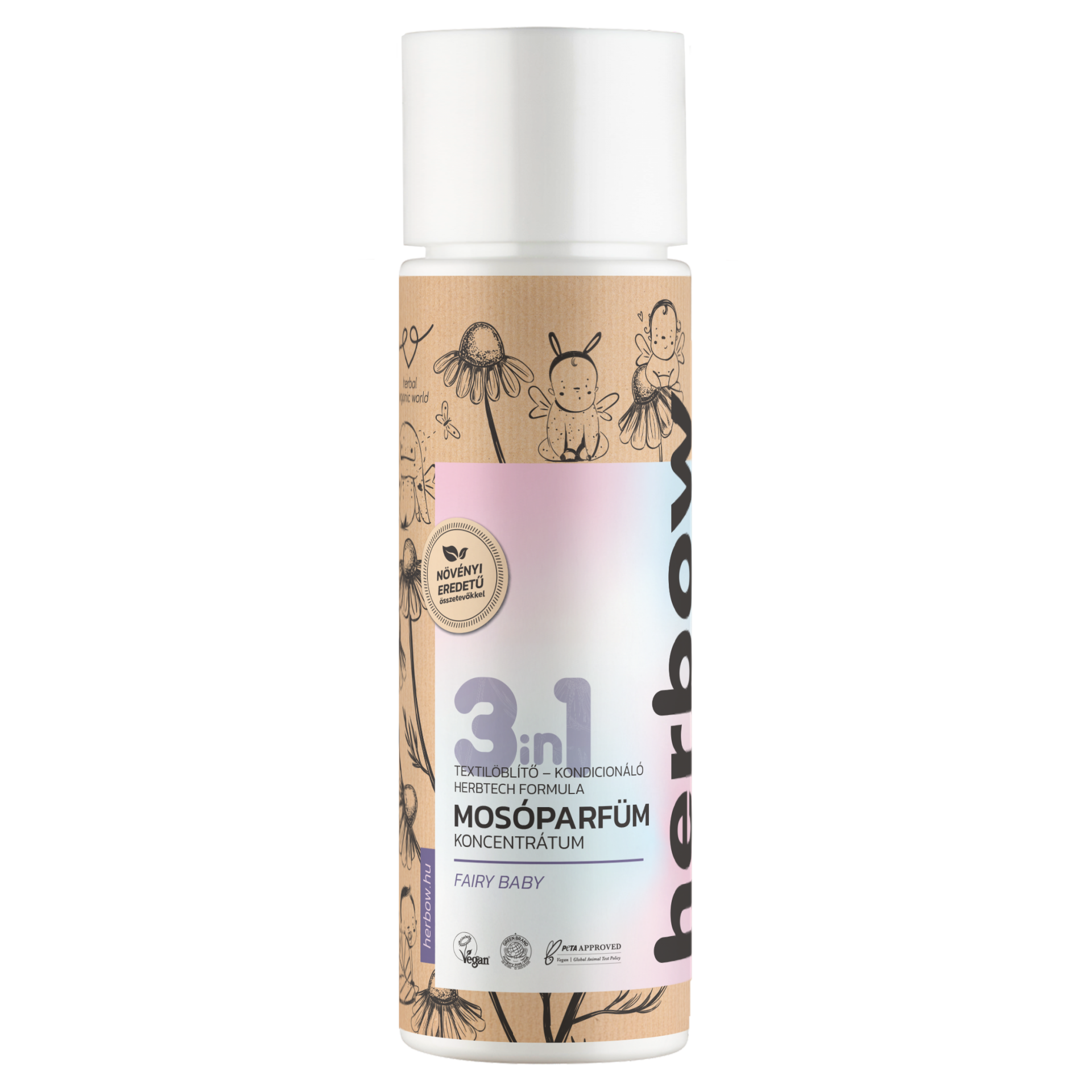 Herbow 3in1 Mosóparfüm Tündér Baba 200 ml